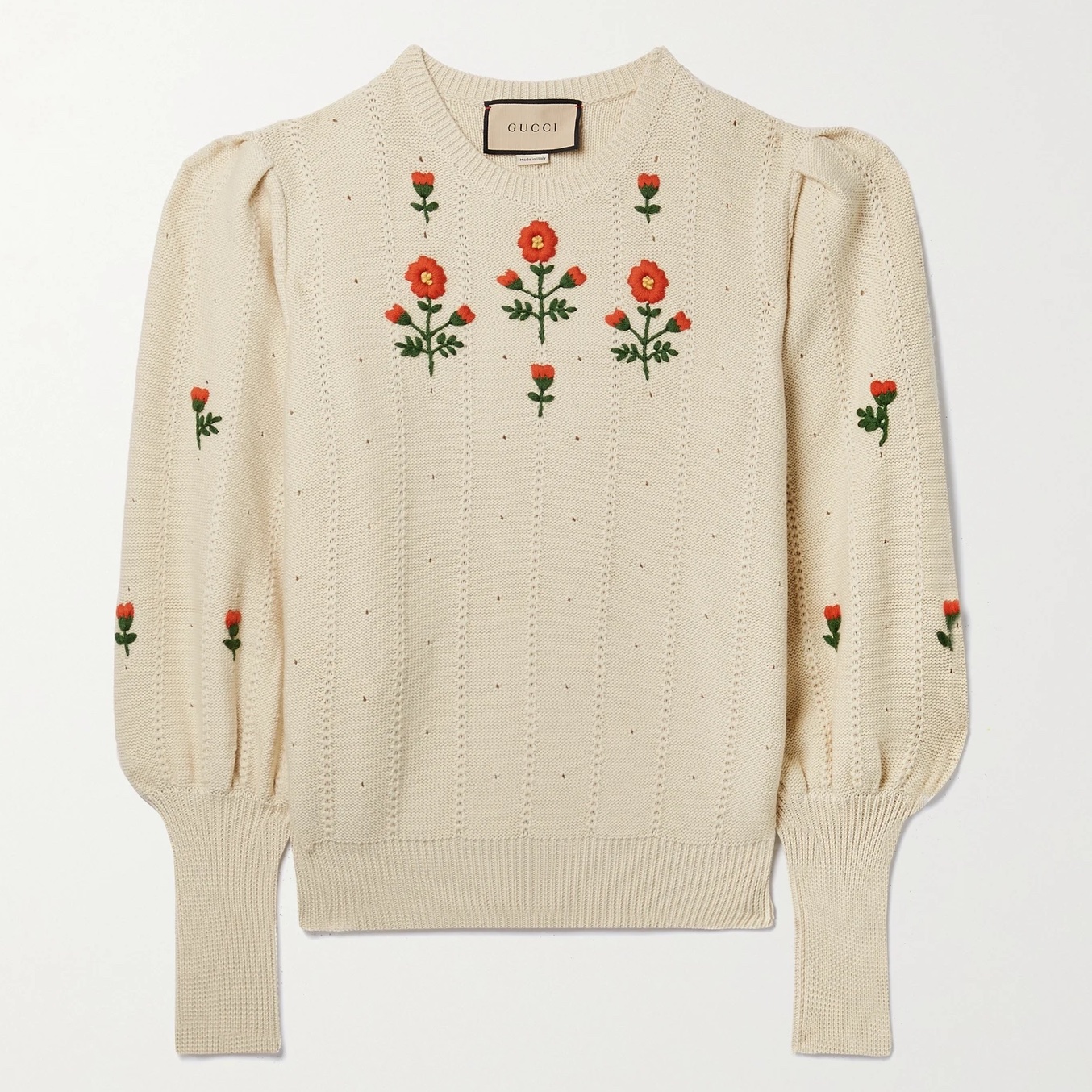 Gucci inspired Embroidered Knits on A Little Bird - An Insiders Guide to  London